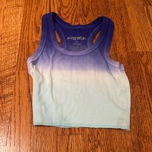 Katie J NYC Girls Blue Ombré Tank Size XL